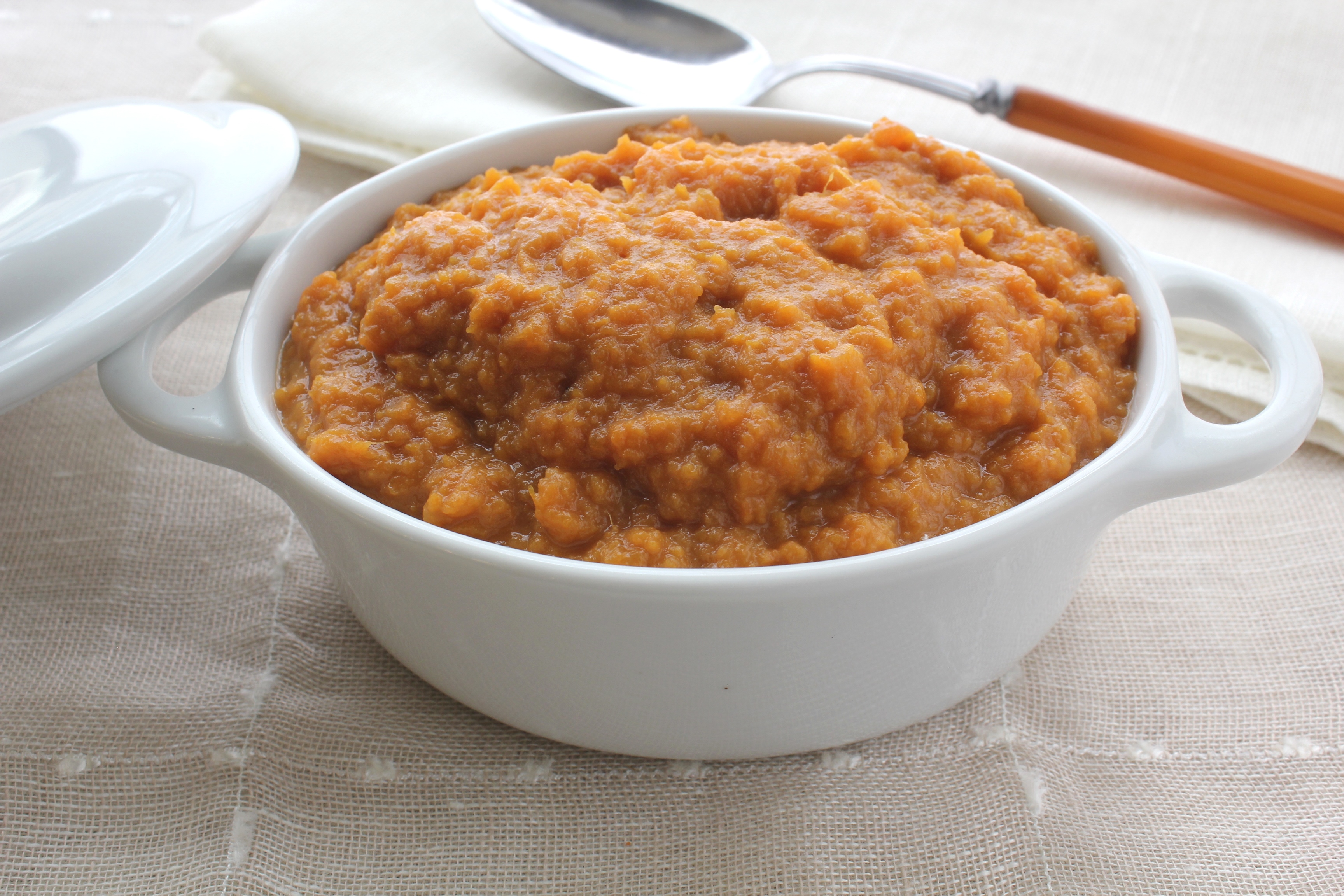 Bourbon Mashed Sweet Potatoes